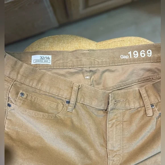 Gap 1969 Womens corduroy Jean legging - Picture 2 of 8